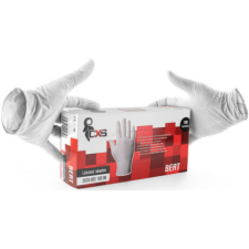  CXS Bert egyszer használatos latex kesztyű, Méret: S; M védőkesztyű