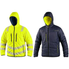  CXS Chester kifordítható bélelt jólláthatósági kabát láthatósági ruházat