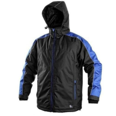 CXS Férfi béléses dzseki, fekete-kék, méret: XL%
