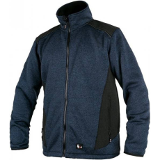 CXS Garland Softshell Kabát Kék/Fekete - 4XL