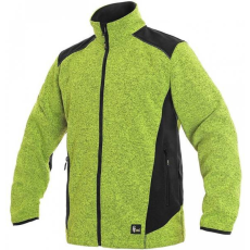 CXS Garland Softshell Kabát Zöld/Fekete - XXL