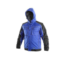 CXS IRVINE dzseki, téli, férfi, kék-fekete, 2XL-es méret munkaruha