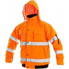 CXS Leeds 2in1 Téli Láthatósági Kabát HV Narancssárga láthatósági ruházat