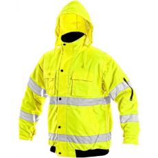 CXS Leeds 2in1 Téli Láthatósági Kabát HV Sárga - XL