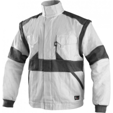 CXS Luxy Eda Munkáskabát Fehér/Szürke - 58 munkaruha