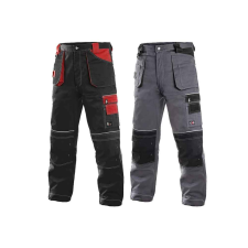 CXS Orion Teodor Téli Bélelt Derekas Munkásnadrág Fekete/Piros munkaruha