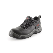 CXS Rock bőr munkavédelmi félcipő, fekete, méret: 38 munkavédelmi cipő