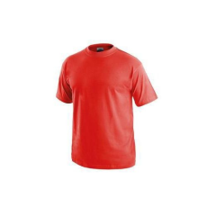 CXS rövid ujjú férfi póló, piros, méret: 3XL