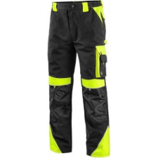 CXS Sirius Brighton Derekas Munkásnadrág - 56, Fekete/Sárga (1180-CNZLKA / 56) munkaruha