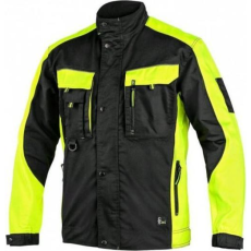 CXS Sirius Brighton Munkáskabát - 56, Fekete/Sárga (1180-CNZLBL / 56)