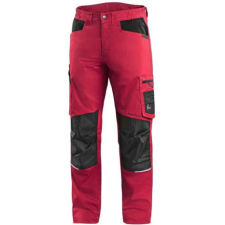  CXS Solis derekas nadrág, piros/fekete munkaruha