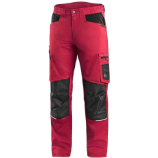 CXS Solis Rugalmas Munkásnadrág Piros/Fekete - 62
