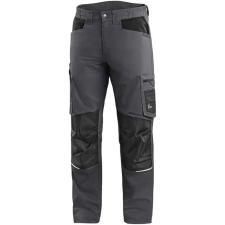 CXS Solis Rugalmas Munkásnadrág Szürke/Fekete - 58 munkaruha