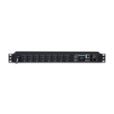 CyberPower Switched PDU 1U túlfeszültségvédő 8xNEMA 5-15R dugalj 3.7m (PDU41005) (PDU41005) asztali számítógép kellék