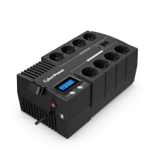 CyberPower UPS BR1000ELCD (8 aljzat) 1000VA 600W, 230V szünetmentes elosztósor + USB LINE-INTERACTIVE szünetmentes áramforrás