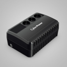 CyberPower UPS BU650E (3 Schuko) 650VA (360 W), 230V Power-Saving LINE-INTERACTIVE szünetmentes áramforrás