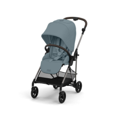 CYBEX Gold Ultrakönnyű CYBEX Melio teljesen ledönthető babakocsi Stormy Blue babakocsi