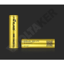 Cylaid 18650 Cylaid Li-ion 3100mAh 60A akkumulátor (arany) speciális elem