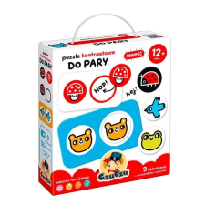 CzuCzu kontrasztos párosítós puzzle 12 hó+ puzzle, kirakós