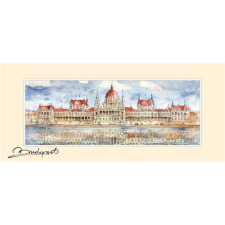  CZW.rp12x28-BU09 Reprodukció 12x28cm, Budapest tapéta, díszléc és más dekoráció