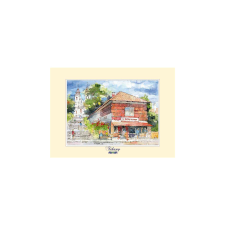 CZW.rp15x21-TIH05 Reprodukció 15x21cm, Tihany tapéta, díszléc és más dekoráció