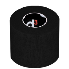  D3 Cohesive bandage rugalmas öntapadó bandázs, 5cm Szín: fekete gyógyászati segédeszköz