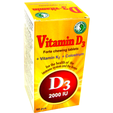 D3-vitamin Forte rágótabletta DR.CHEN 60x vitamin és táplálékkiegészítő