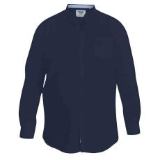  D555 férfi ing RICHARD oversize, 4XL Sötétkék