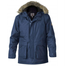 D555 férfi kabát LOVETT téli parka oversize kabát, 8XL Sötétkék