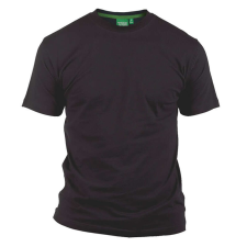 D555 T-shirt FLYERS túlméretezett, Fekete 7XL férfi póló