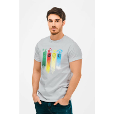  D&B Férfi/Unisex Póló AN00002 TheLastAirbender Szürke-Méret S