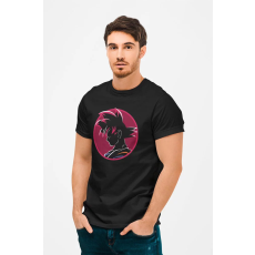  D&B Férfi/Unisex Póló AN00004 DragonBall Fekete-Méret 4XL