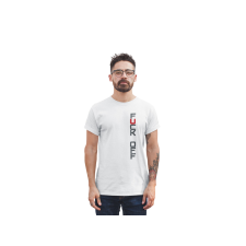 D&B Férfi/Unisex Póló EB00007 FckOff Fehér-Méret L férfi póló