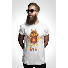  D&B Férfi/Unisex Póló GM00007 Prepera Fehér-Méret 3XL