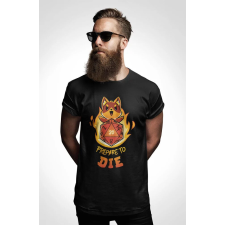  D&amp;B Férfi/Unisex Póló GM00007 Prepera Fekete-Méret 4XL férfi póló