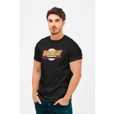 D&B Férfi/Unisex Póló MO00005 TheBigBangTheory Fekete-Méret XL férfi póló