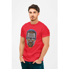 D&B Férfi/Unisex Póló MO00012 BreakingBad Piros-Méret XL férfi póló