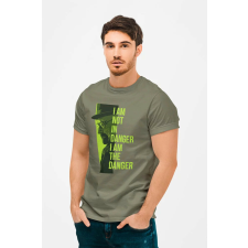 D&B Férfi/Unisex Póló MO00014 BreakingBad Katonai zöld-Méret L férfi póló