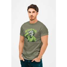 D&B Férfi/Unisex Póló MO00015 Joker Katonai zöld-Méret XL férfi póló