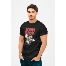 D&B Férfi/Unisex Póló MO00027 JohnWick Fekete-Méret 3XL férfi póló