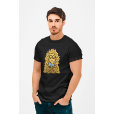 D&B Férfi/Unisex Póló MO00031 Minions Fekete-Méret S férfi póló