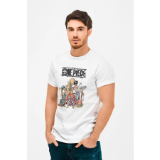 D&B Férfi/Unisex Póló MO00038 OnePiece Fehér-Méret S férfi póló