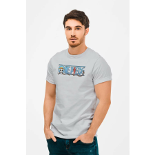 D&B Férfi/Unisex Póló MO00039 OnePiece Szürke-Méret 4XL férfi póló