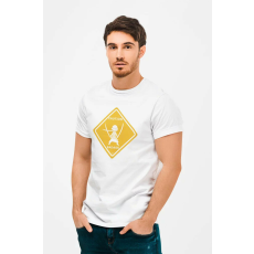  D&B Férfi/Unisex Póló MO00040 OnePiece Fehér-Méret XL