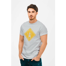  D&B Férfi/Unisex Póló MO00040 OnePiece Szürke-Méret 5XL