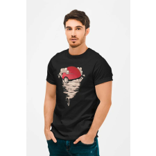  D&amp;B Férfi/Unisex Póló MO00041 Pokemon Fekete-Méret XL férfi póló