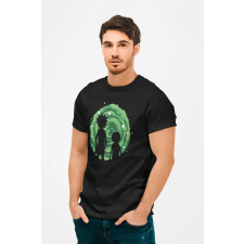 D&B Férfi/Unisex Póló MO00047 RickAndMorty Fekete-Méret 5XL férfi póló