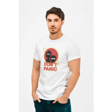 D&B Férfi/Unisex Póló MO00048 RickAndMorty Fehér-Méret M férfi póló