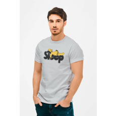  D&B Férfi/Unisex Póló MO00056 TheSimpsons Szürke-Méret M
