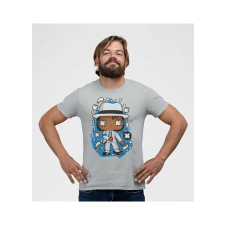 D&B Férfi Unisex Póló PC00019 Michael Jackson Szürke-Méret 3XL férfi póló